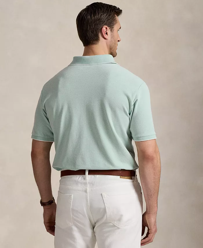 Polo Ralph Lauren Men's Big & Tall Stretch Oxford Mesh Polo Shirt Men's Fashion & Accessories