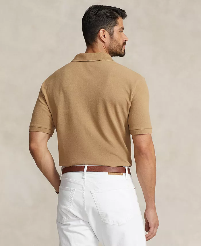 Polo Ralph Lauren Men's Big & Tall The Iconic Mesh Polo Shirt Men's Fashion & Accessories