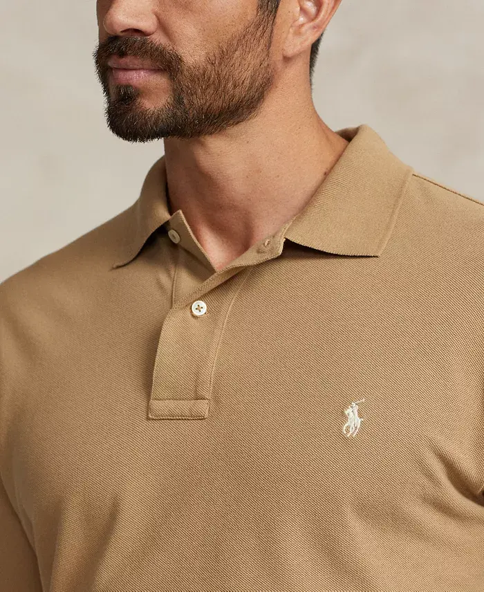 Polo Ralph Lauren Men's Big & Tall The Iconic Mesh Polo Shirt Men's Fashion & Accessories