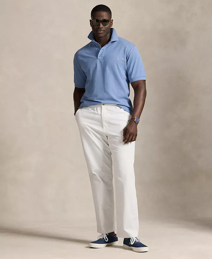 Polo Ralph Lauren Men's Big & Tall The Iconic Mesh Polo Shirt Men's Fashion & Accessories