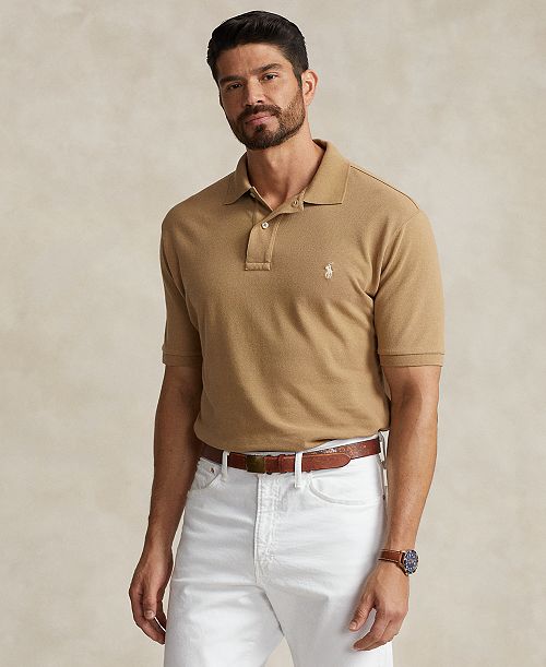 Polo Ralph Lauren Men's Big & Tall The Iconic Mesh Polo Shirt Men's Fashion & Accessories
