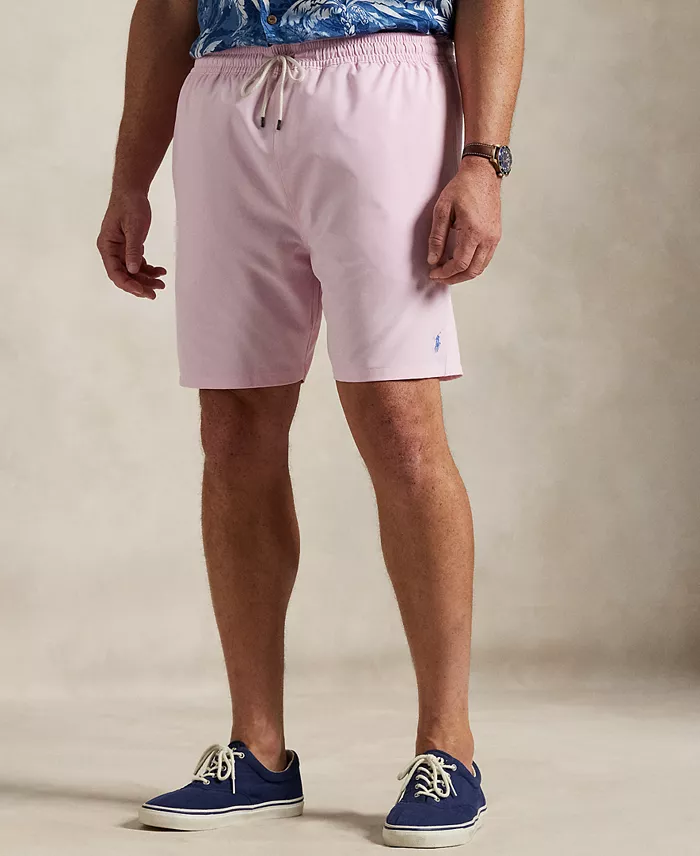 Polo Ralph Lauren Men's Big & Tall Traveler Stretch Classic Fit Swim Trunks Men's Fashion & Accessories