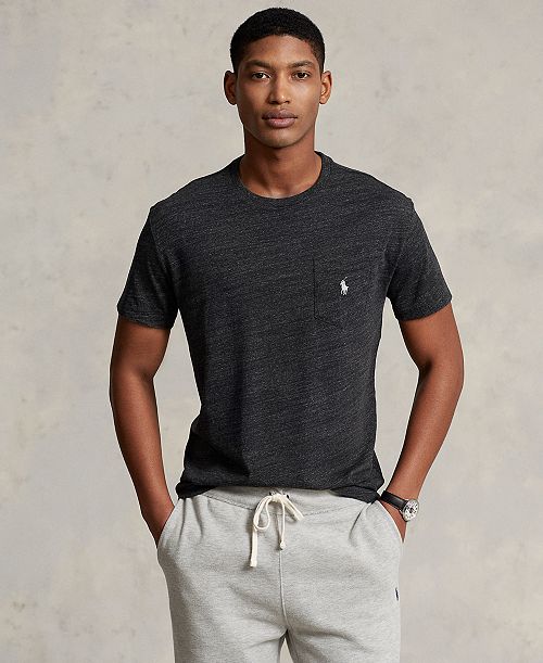 Polo Ralph Lauren Men's Classic-Fit Jersey Pocket T-Shirt Men's Fashion & Accessories