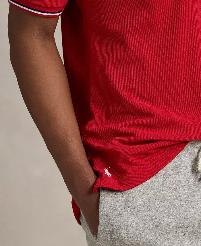 Polo Ralph Lauren Men's Classic-Fit Logo Mesh Polo Shirt Men's Fashion & Accessories