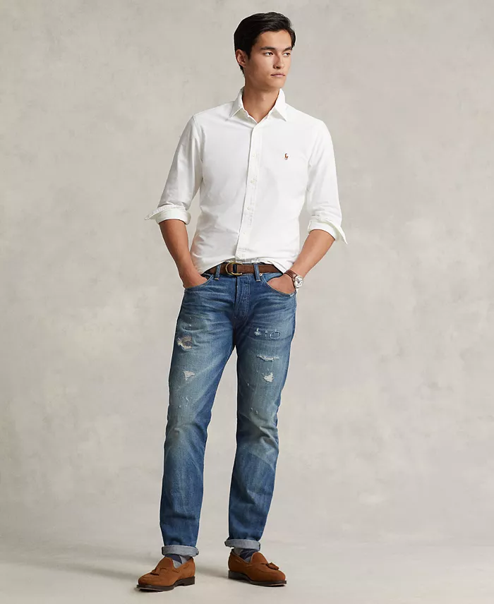 Polo Ralph Lauren Men's Classic Fit Long Sleeve Oxford Shirt Men's Fashion & Accessories