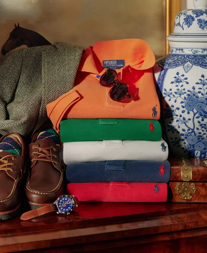 Polo Ralph Lauren Men's Classic-Fit Mesh Polo Men's Fashion & Accessories