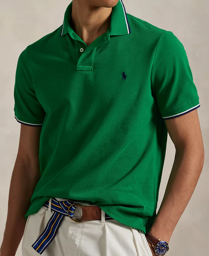 Polo Ralph Lauren Men's Classic-Fit Mesh Polo Shirt Men's Fashion & Accessories