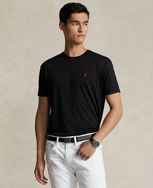 Polo Ralph Lauren Men's Classic-Fit Performance Jersey T-Shirt Men's Fashion & Accessories
