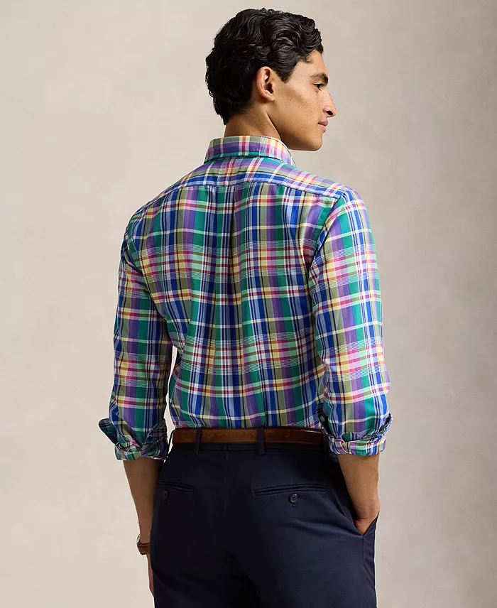 Polo Ralph Lauren Men's Classic-Fit Performance Oxford Shirt Men's Fashion & Accessories