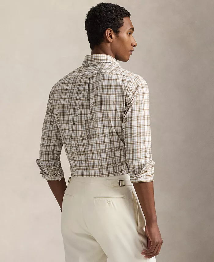 Polo Ralph Lauren Men's Classic-Fit Performance Twill Shirt Men's Fashion & Accessories