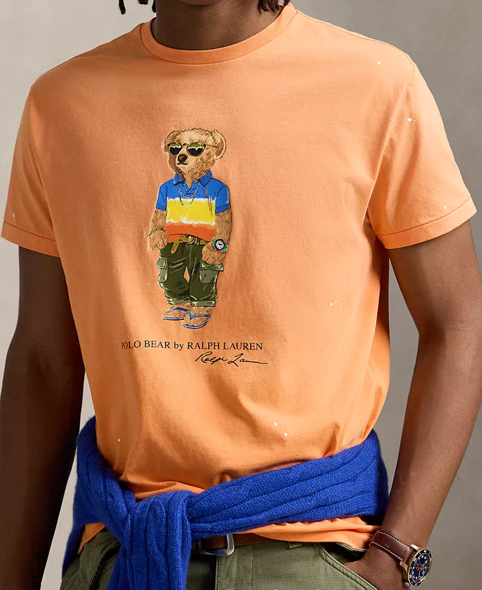 Polo Ralph Lauren Men's Classic-Fit Polo Bear Jersey T-Shirt Men's Fashion & Accessories