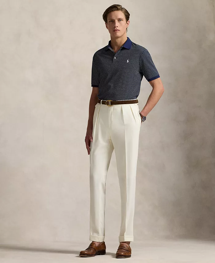 Polo Ralph Lauren Men's Classic-Fit Print Soft Cotton Polo Shirt Men's Fashion & Accessories