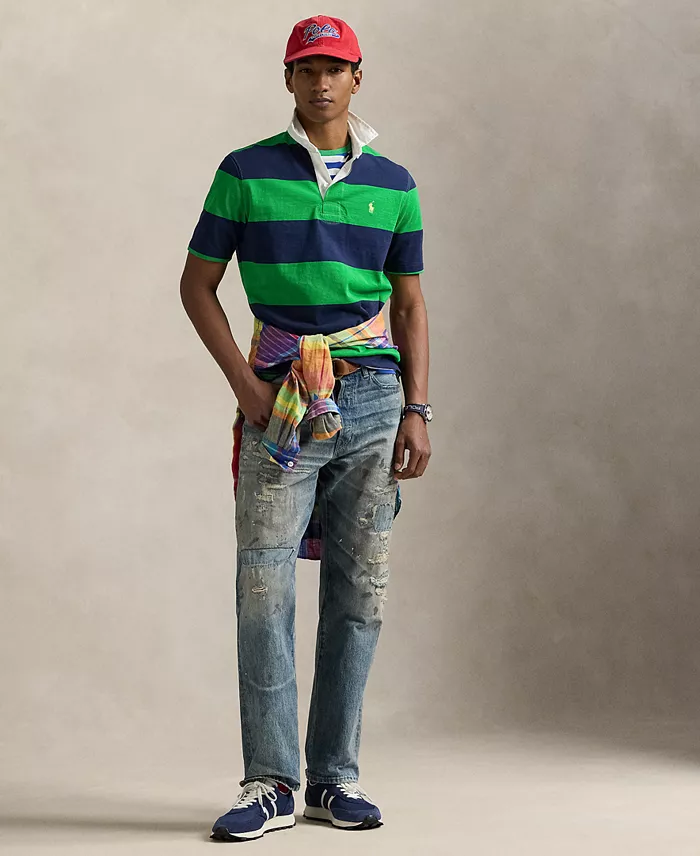 Polo Ralph Lauren Men's Classic-Fit Short-Sleeve Rugby Shirt Men's Fashion & Accessories