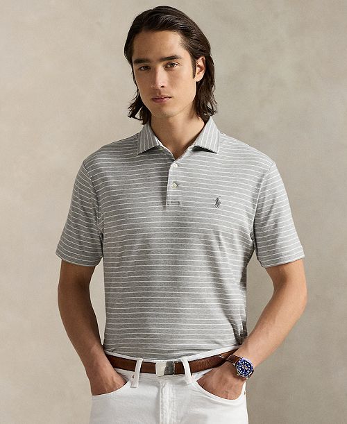 Polo Ralph Lauren Men's Classic-Fit Soft Cotton Polo Shirt Men's Fashion & Accessories