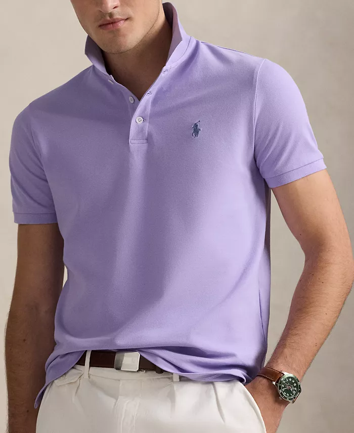 Polo Ralph Lauren Men's Classic-Fit Stretch Mesh Polo Shirt Men's Fashion & Accessories