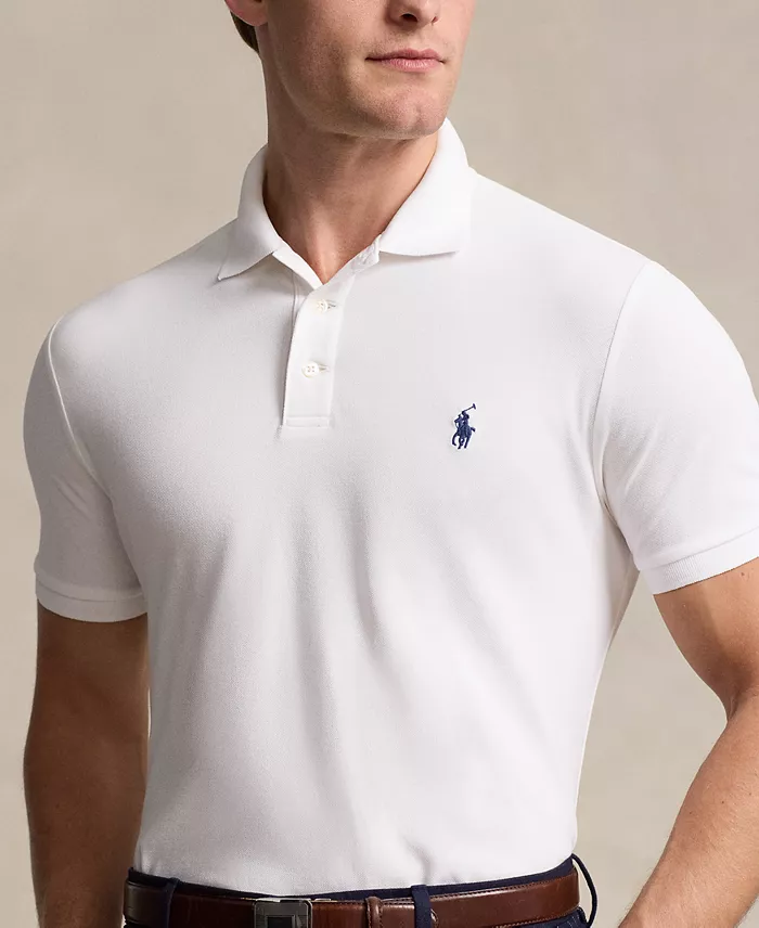 Polo Ralph Lauren Men's Classic-Fit Stretch Mesh Polo Shirt Men's Fashion & Accessories
