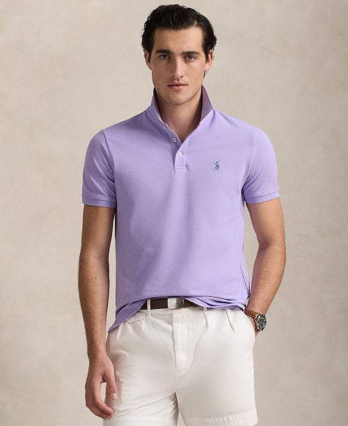 Polo Ralph Lauren Men's Classic-Fit Stretch Mesh Polo Shirt Men's Fashion & Accessories