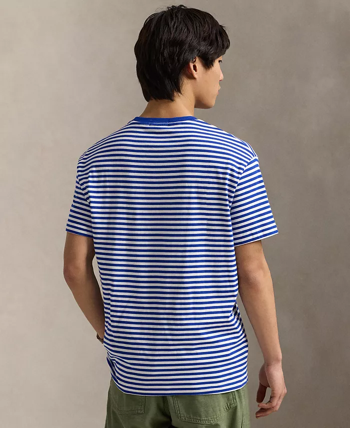 Polo Ralph Lauren Men's Classic-Fit Striped Jersey T-Shirt Men's Fashion & Accessories