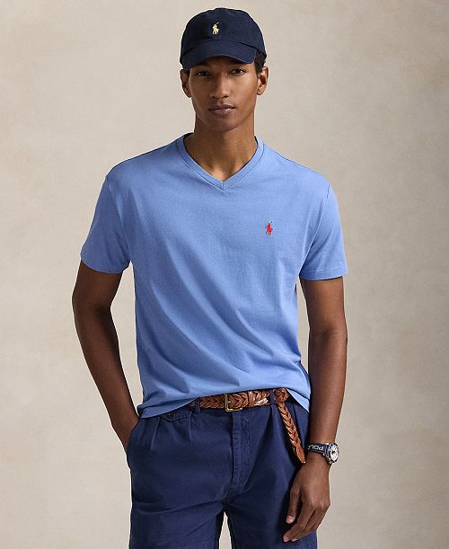 Polo Ralph Lauren Men's Classic-Fit V Neck T-Shirt Men's Fashion & Accessories