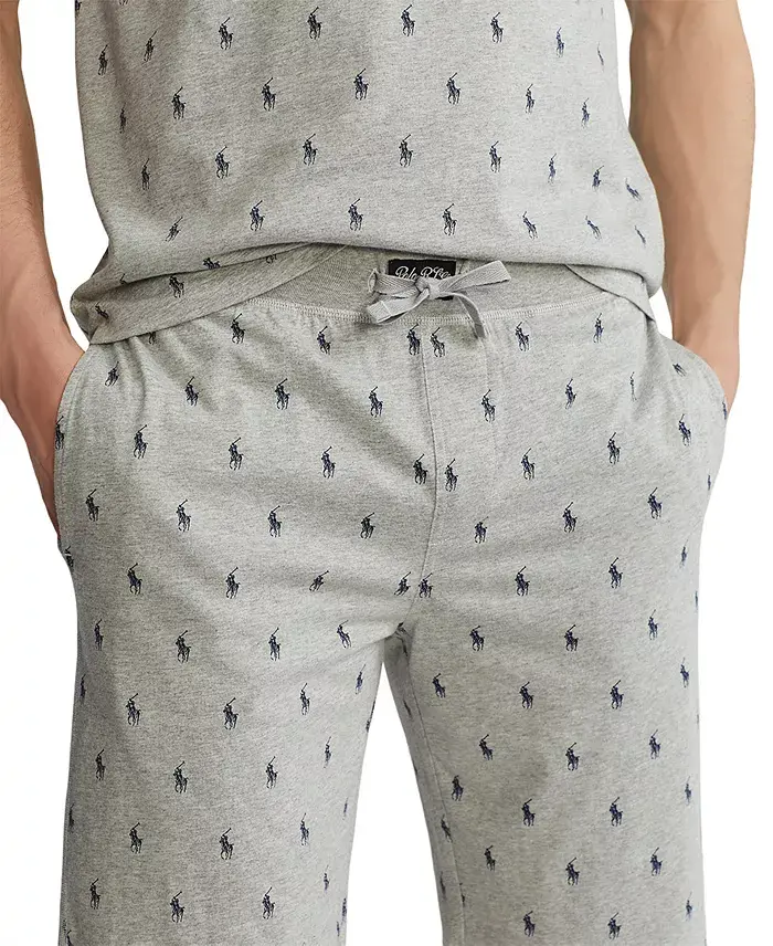 Polo Ralph Lauren Men's Cotton Logo Pajama Shorts Men's Fashion & Accessories