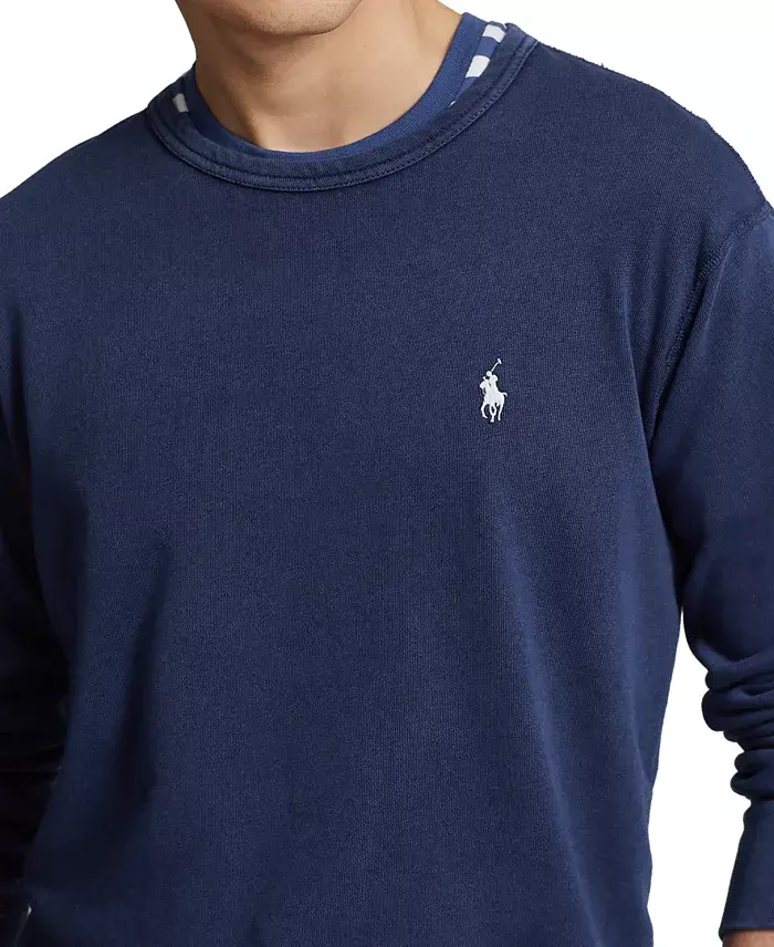 Polo Ralph Lauren Men's Cotton Terry Crewneck Sweatshirt Men's Fashion & Accessories