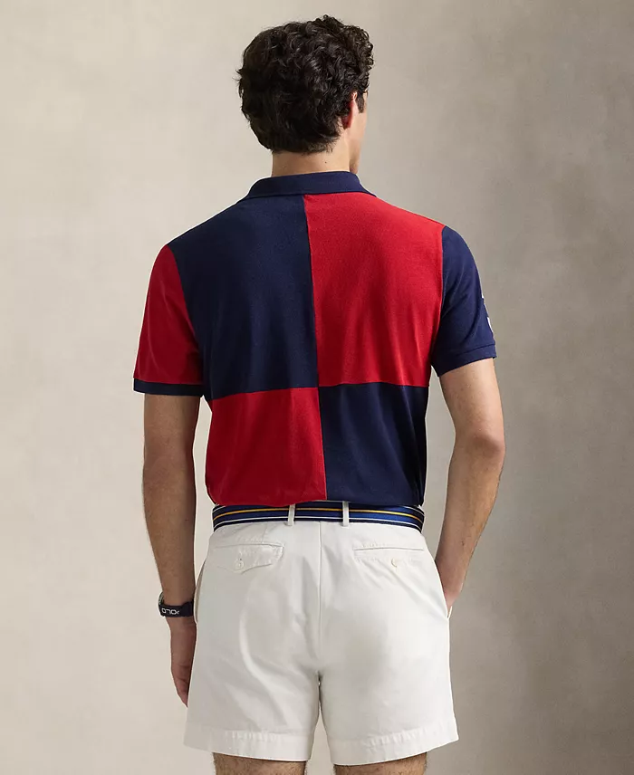 Polo Ralph Lauren Men's Custom Slim Fit Big Pony Mesh Polo Shirt Men's Fashion & Accessories