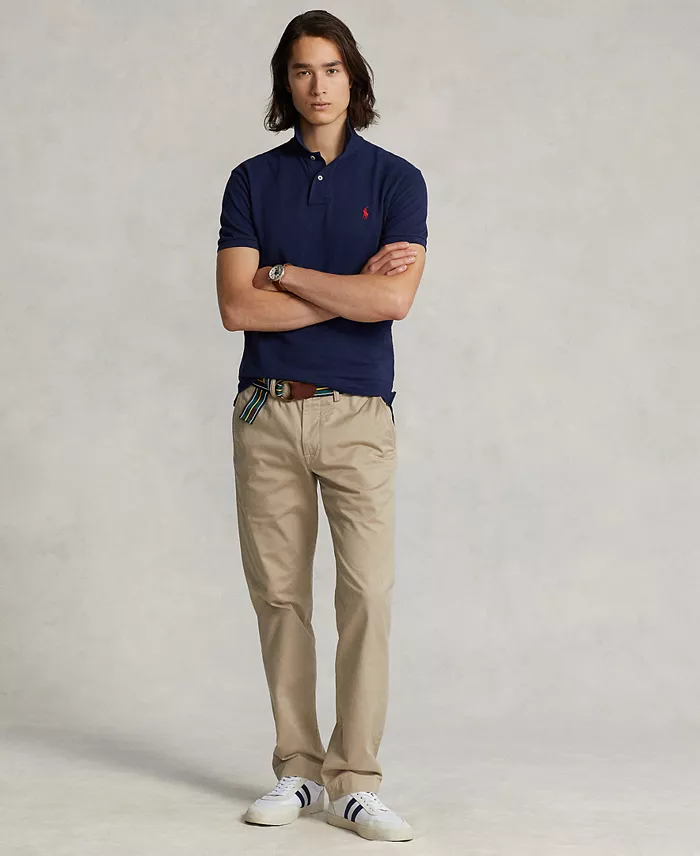 Polo Ralph Lauren Men's Custom Slim Fit Mesh Polo Men's Fashion & Accessories