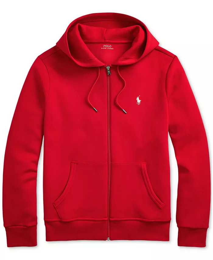 Polo Ralph Lauren Men's Double-Knit Full-Zip Hoodie Men's Fashion & Accessories