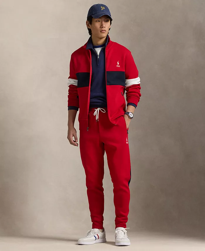 Polo Ralph Lauren Men's Double-Knit Track Jacket Men's Fashion & Accessories