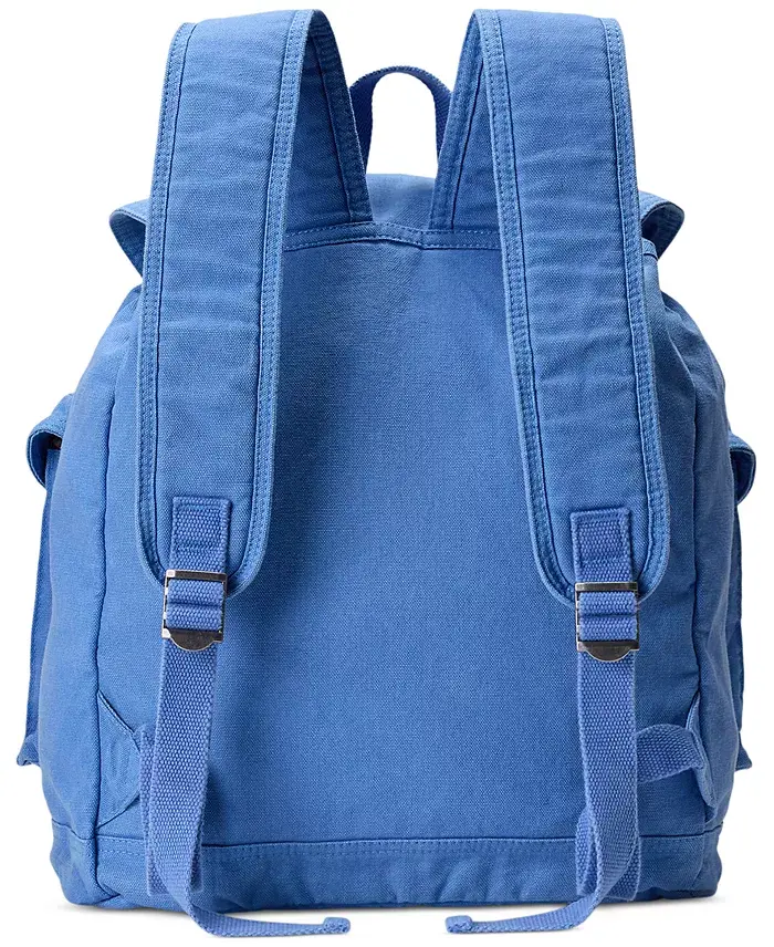Polo Ralph Lauren Men's Flap-Top Canvas Backpack Men's Fashion & Accessories