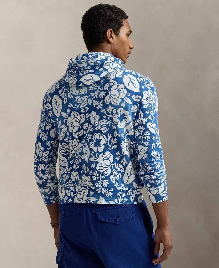 Polo Ralph Lauren Men's Floral Spa Terry Hoodie Men's Fashion & Accessories