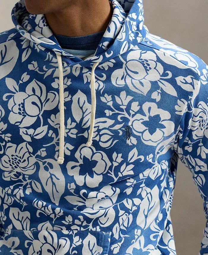Polo Ralph Lauren Men's Floral Spa Terry Hoodie Men's Fashion & Accessories