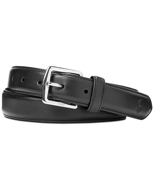 Polo Ralph Lauren Men's Full-Grain Leather Dress Belt Men's Fashion & Accessories