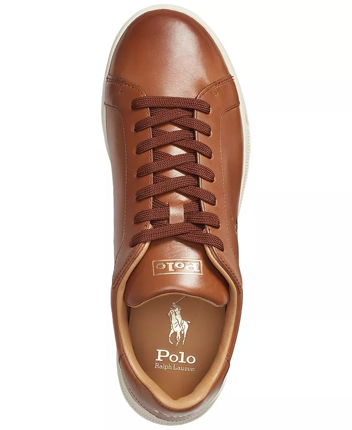Polo Ralph Lauren Men's Heritage Court II Leather Sneaker Men's Shoes