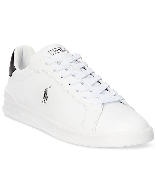 Polo Ralph Lauren Men's Heritage Court II Leather Sneaker Men's Shoes