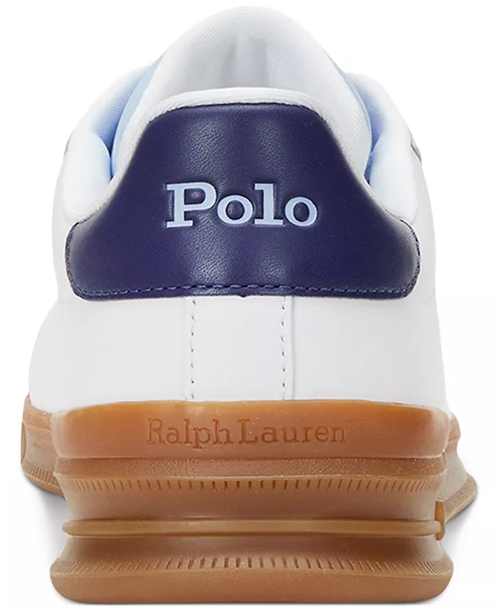 Polo Ralph Lauren Men's Heritage Court II Leather Lace-Up Sneakers Men's Shoes