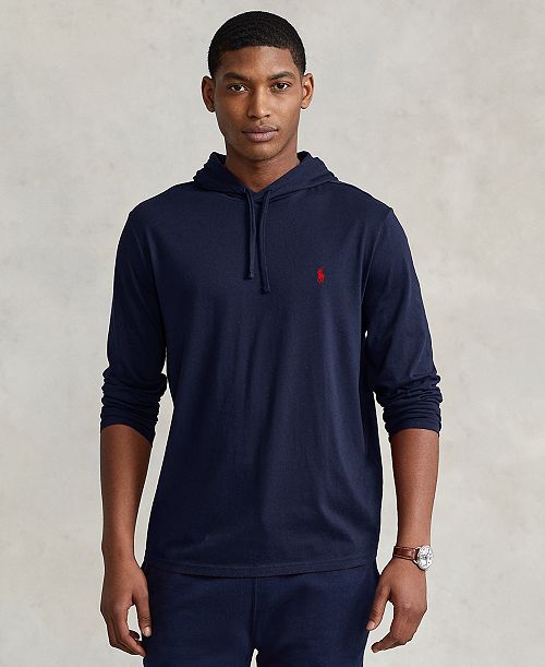 Polo Ralph Lauren Men's Jersey Hooded T-Shirt Men's Fashion & Accessories