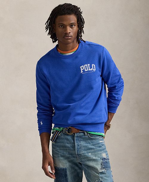 Polo Ralph Lauren Men's Logo Fleece Sweatshirt Men's Fashion & Accessories