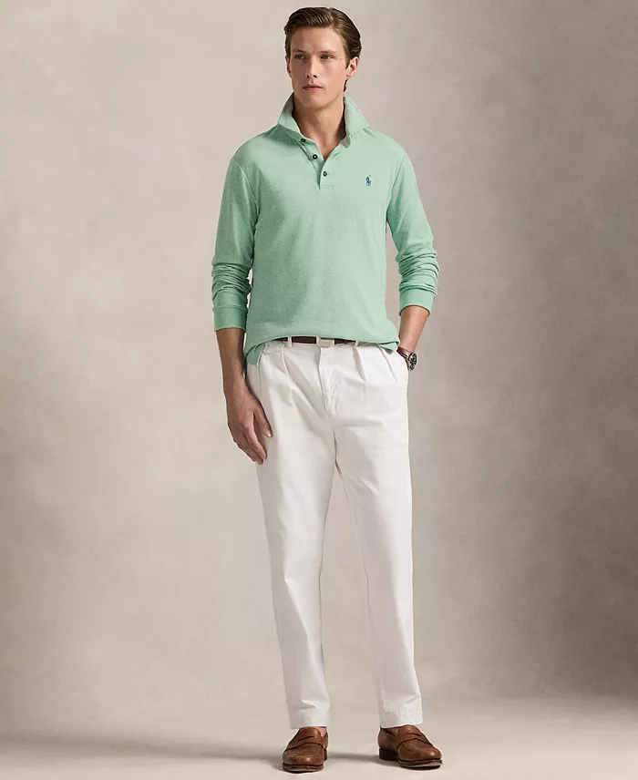 Polo Ralph Lauren Men's Luxury Jersey Polo-Collar Pullover Men's Fashion & Accessories