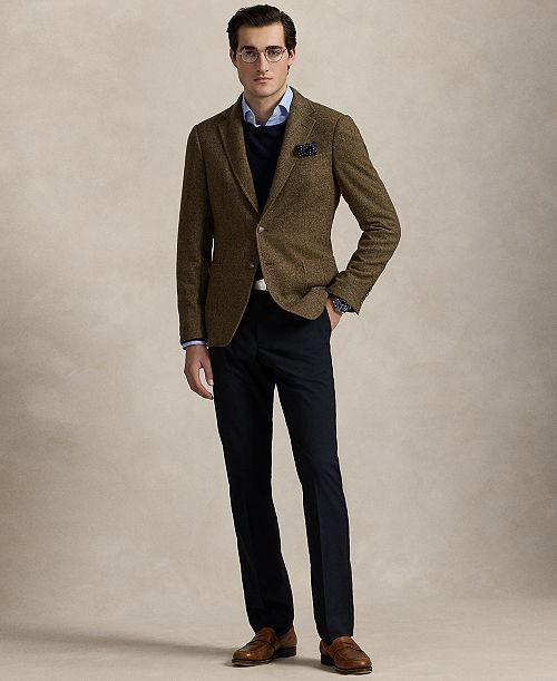 Polo Ralph Lauren Men's Manhasset Stretch Straight-Fit Pants Men's Fashion & Accessories