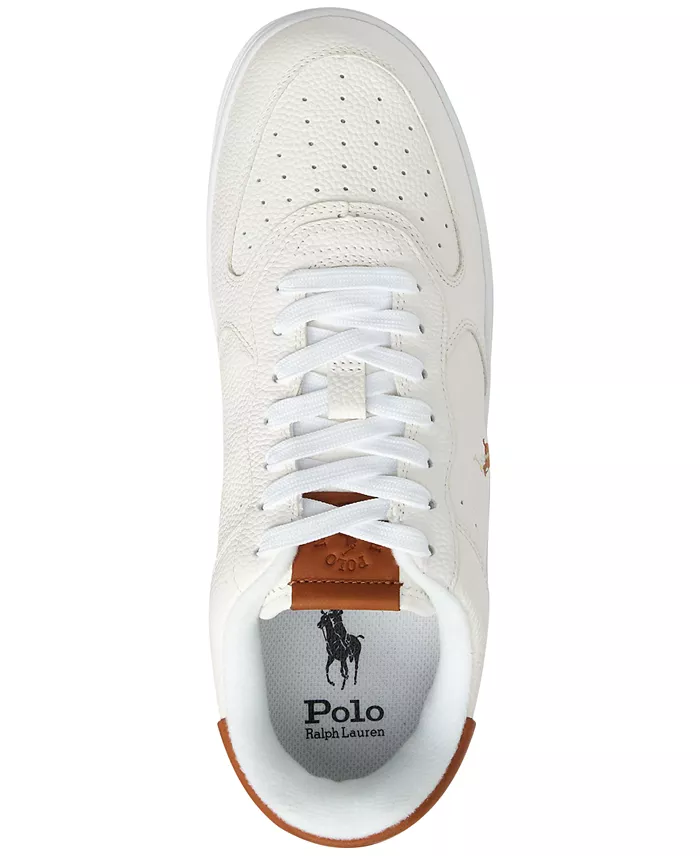 Polo Ralph Lauren Men's Masters Court Lace-Up Sneakers Men's Shoes