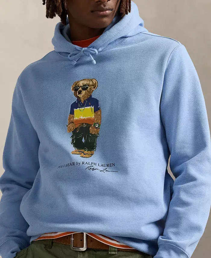 Polo Ralph Lauren Men's Polo Bear Fleece Hoodie Men's Fashion & Accessories
