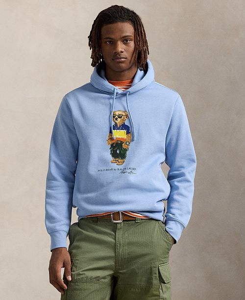Polo Ralph Lauren Men's Polo Bear Fleece Hoodie Men's Fashion & Accessories