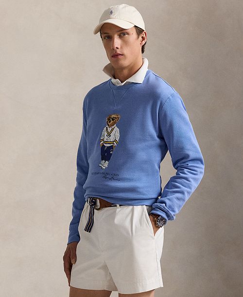 Polo Ralph Lauren Men's Polo Bear Fleece Sweatshirt Men's Fashion & Accessories