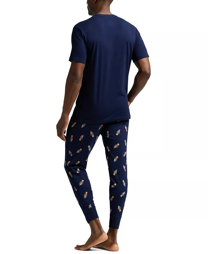 Polo Ralph Lauren Men's Polo Bear Jogger Pajama Set Exclusively At Macy's Men's Fashion & Accessories