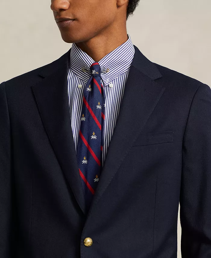 Polo Ralph Lauren Men's Polo Modern Wool-Blend Gabardine Blazer Men's Fashion & Accessories
