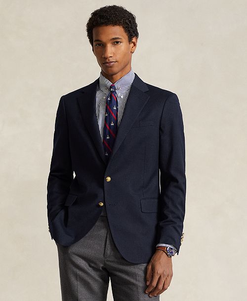 Polo Ralph Lauren Men's Polo Modern Wool-Blend Gabardine Blazer Men's Fashion & Accessories