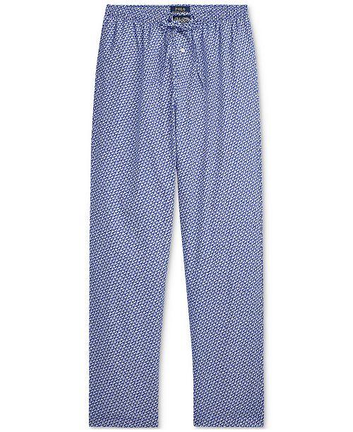 Polo Ralph Lauren Men's Printed Woven Pajama Pants Men's Fashion & Accessories