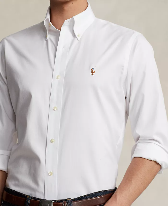 Polo Ralph Lauren Men's Purepress Cotton Oxford Shirt Men's Fashion & Accessories