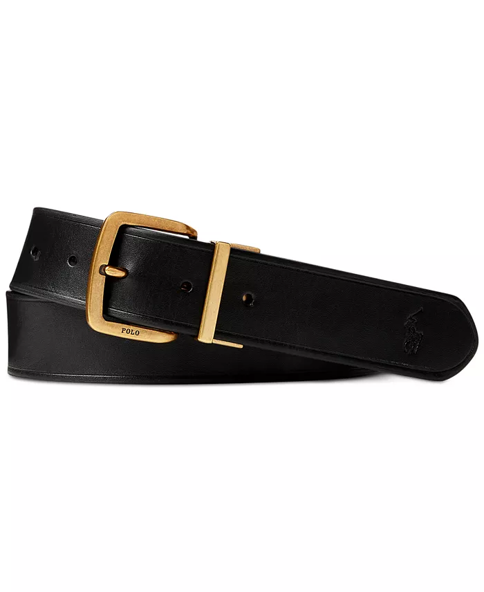 Polo Ralph Lauren Men's Reversible Leather Belt Men's Fashion & Accessories